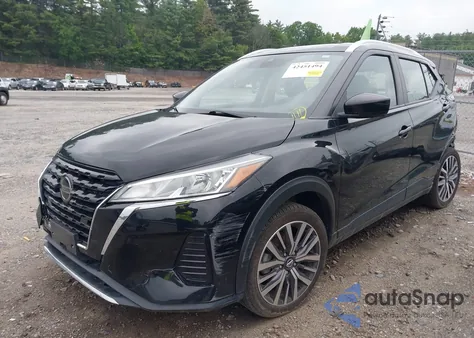 2021 Nissan Kicks Sv Xtronic Cvt из США, поврежденный, VIN 3N1CP5CV5ML477970